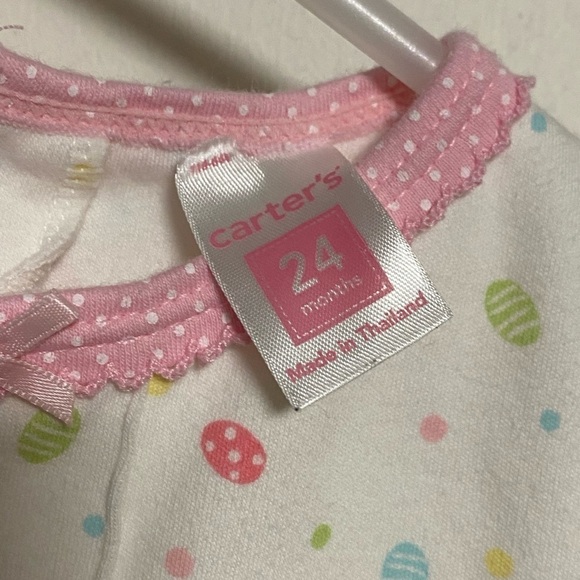 CARTERS Girls Easter Egg Print Nightgown, size 24 months - Picture 6 of 6